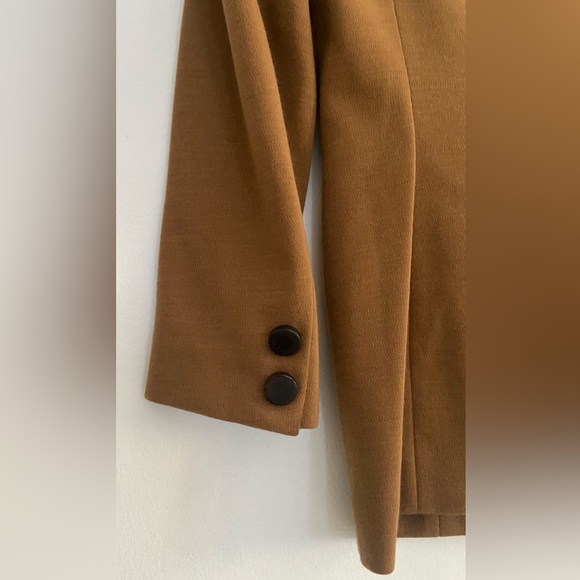 Vintage’Emanuel’by Emanuel Ungaro Jacket-blazer-Size:4US/38EU-wool blend in Tan - Picture 4 of 7